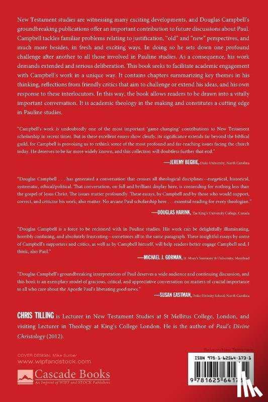  - Beyond Old and New Perspectives on Paul