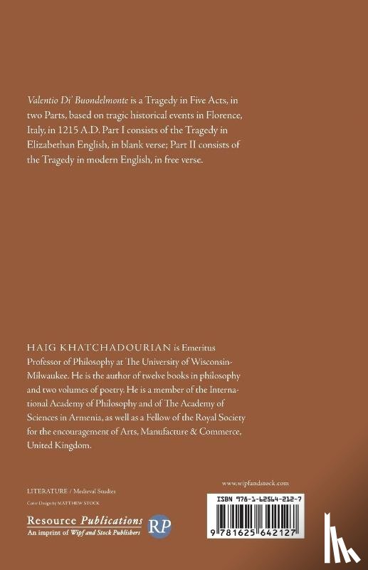Khatchadourian, Haig - Valentio Di'Buondelmonte