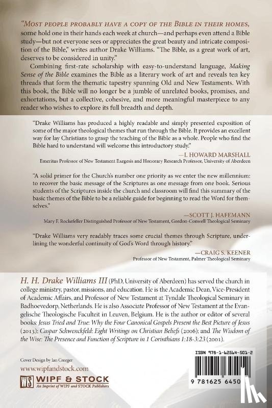 Williams, H H Drake - Making Sense of the Bible