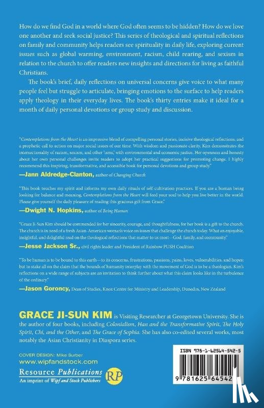 Kim, Grace Ji-Sun - Contemplations from the Heart
