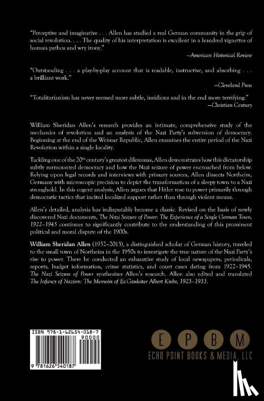William Sheridan Allen - The Nazi Seizure of Power
