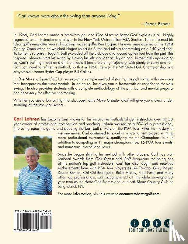 Lohren, Carl, Dennis, Larry - One Move to Better Golf (Signet)