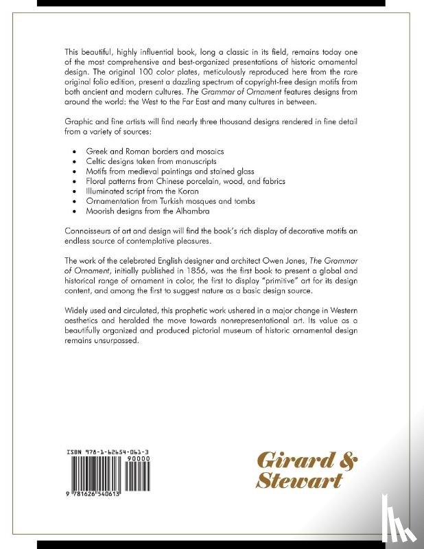 Jones, Owen (Purdue University USA) - The Grammar of Ornament