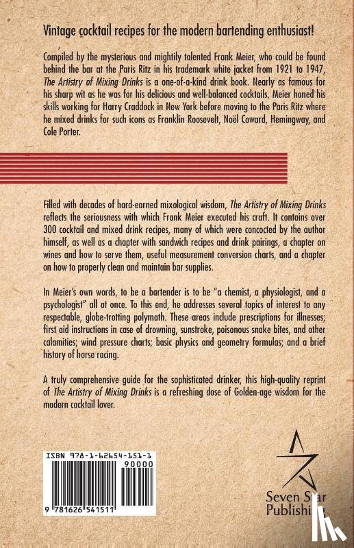 Brown, Ross - The Artistry Of Mixing Drinks (1934)