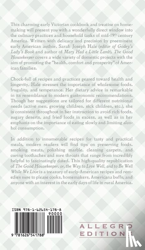 Hale, Sarah Josepha - Early American Cookery