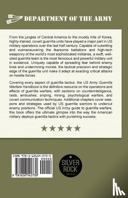 Army - U.S. Army Guerrilla Warfare Handbook