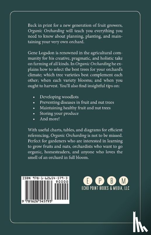 Gene, Logsdon - Organic Orcharding