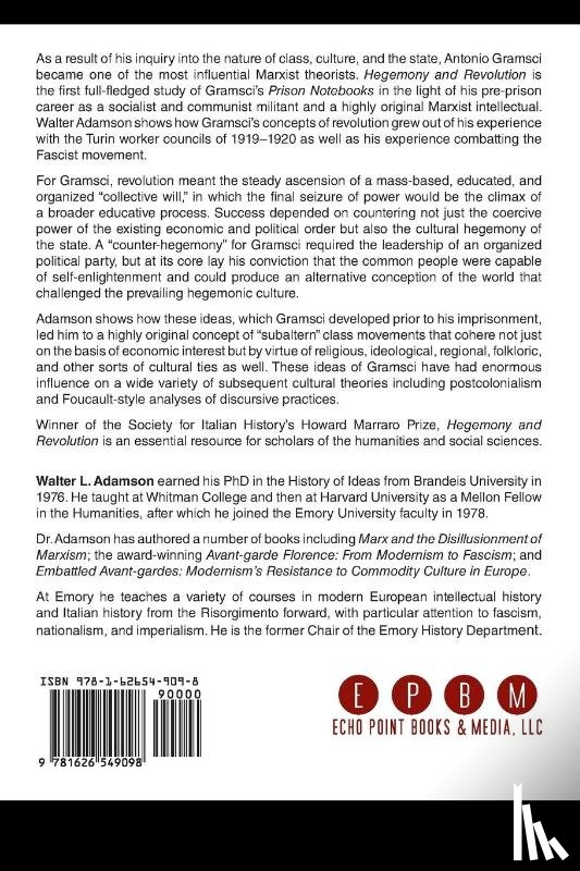 Gramasiio, Antonio - Hegemony and Revolution