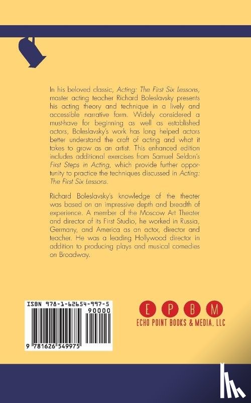 Richard Boleslavsky - Acting