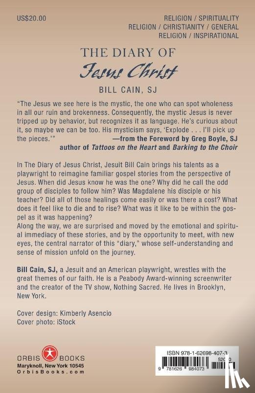 Cain, Bill - The Diary of Jesus Christ