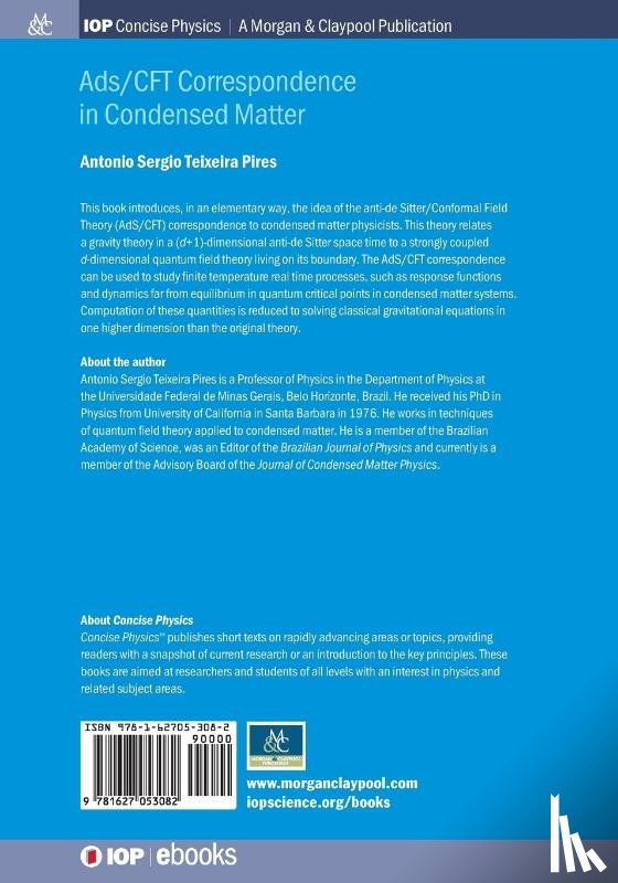 Pires, Antonio S.T. - AdS/CFT Correspondence in Condensed Matter