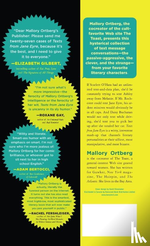 MALLORY ORTBERG - TEXTS FROM JANE EYRE