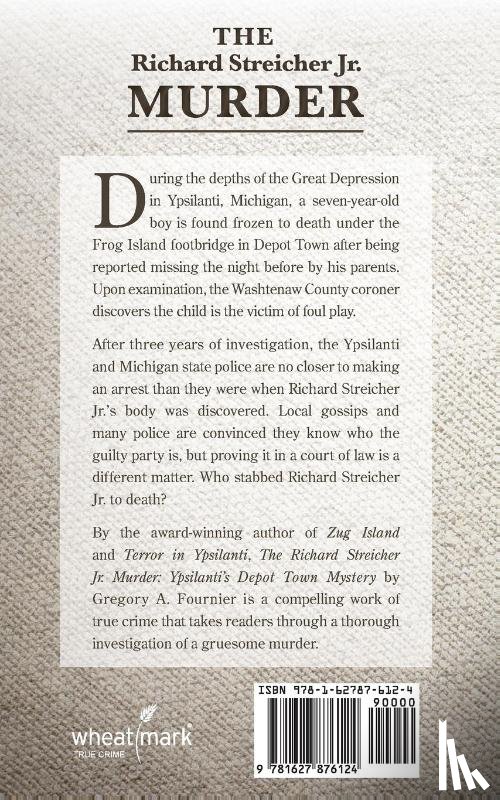 Fournier, Gregory - The Richard Streicher Jr. Murder