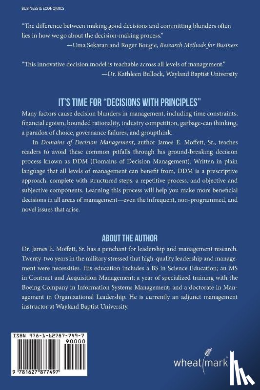Moffett, James E - Domains of Decision Management