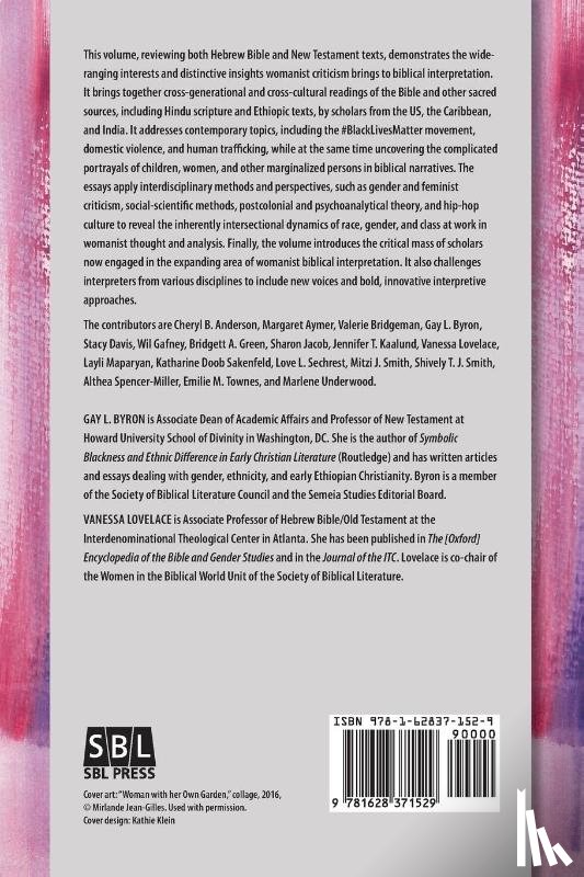  - Womanist Interpretations of the Bible