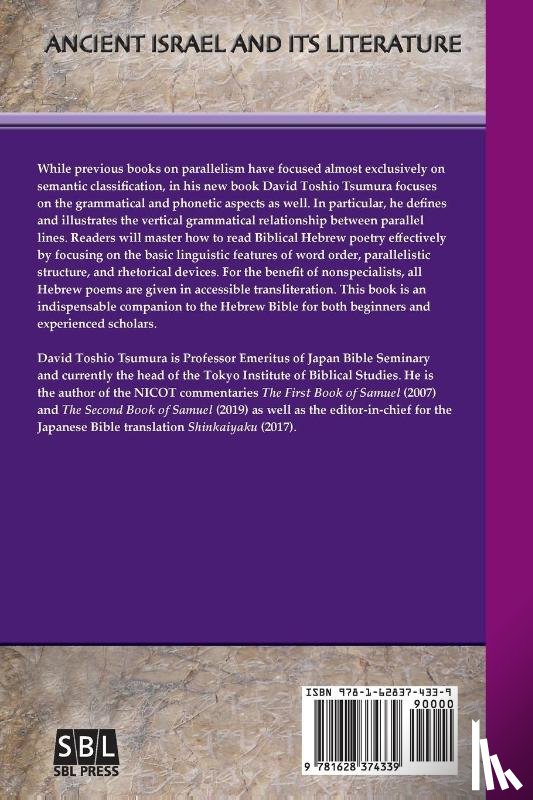 Tsumura, David Toshio - Vertical Grammar of Parallelism in Biblical Hebrew