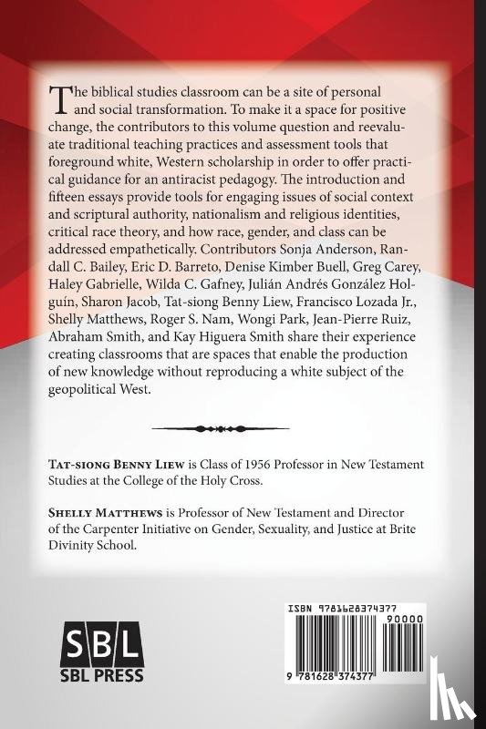  - Race and Biblical Studies