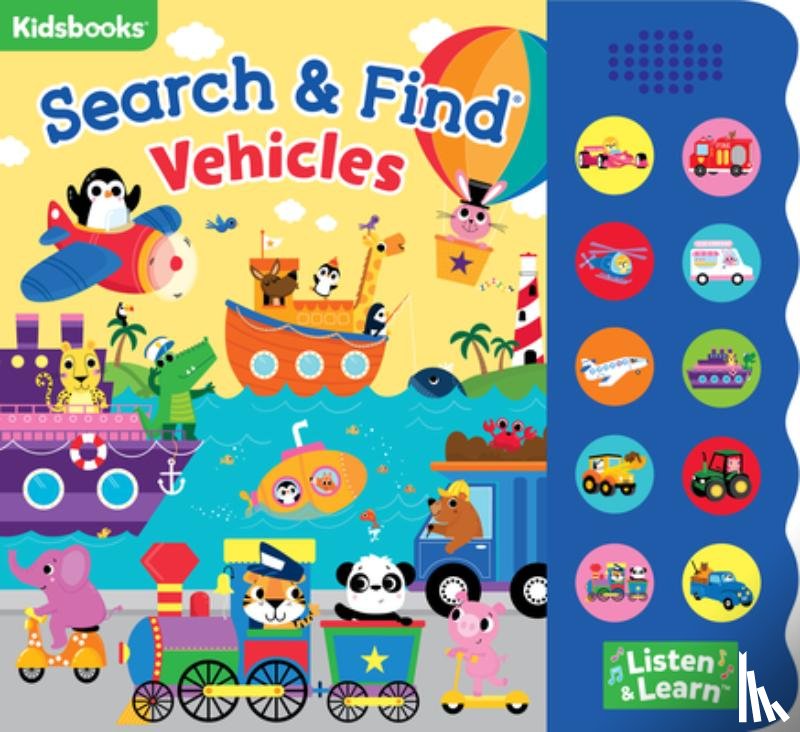 Publishing, Kidsbooks - Search & Find: Vehicles