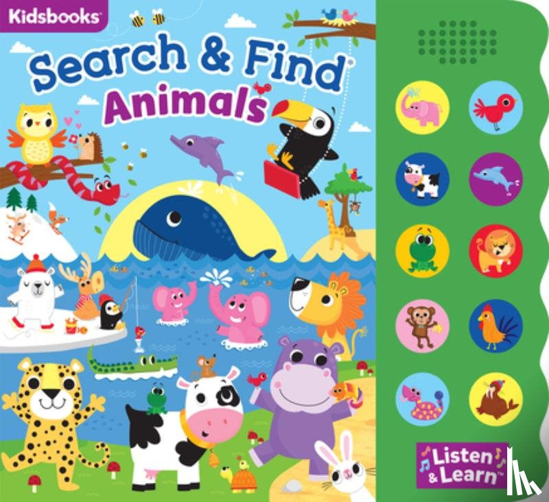 Publishing, Kidsbooks - 1ST SEARCH & FIND ANIMALS