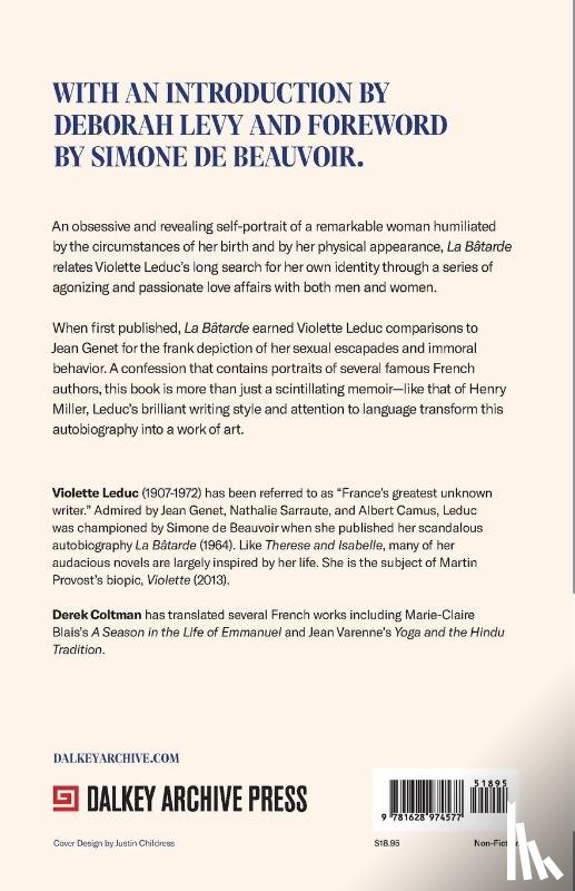 LeDuc, Violette - La Batarde