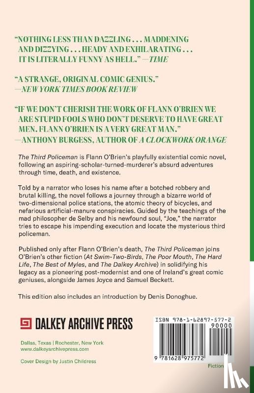 O'Brien, Flann - O'Brien, F: Third Policeman