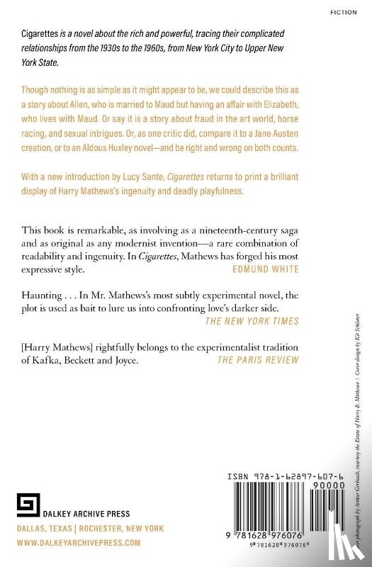 Mathews, Harry - Cigarettes