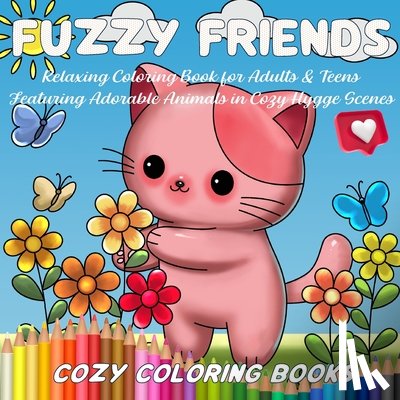 Cozy Coloring Books - Fuzzy Friends