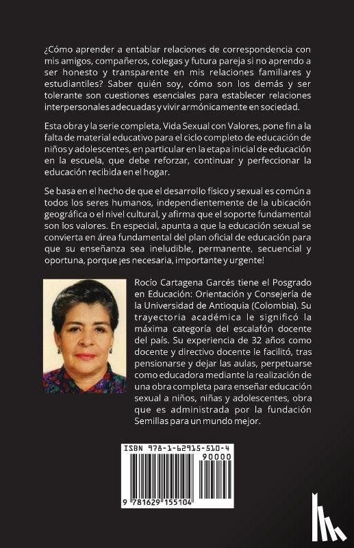 Cartagena Garces, Rocio - Reciprocidad. Serie Vida Sexual con Valores. Grado 3