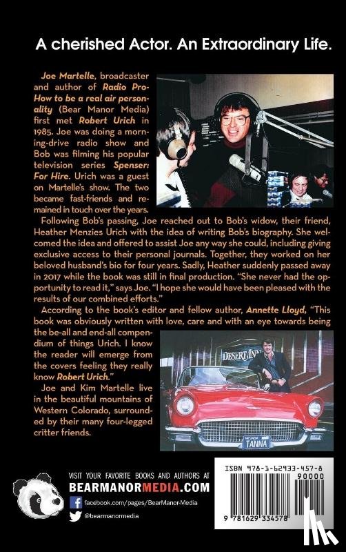 Martelle, Joe - The Robert Urich Story - An Extraordinary Life (hardback)