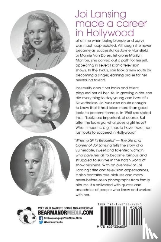 Koper, Richard - "When a Girl's Beautiful" - The Life and Career of Joi Lansing