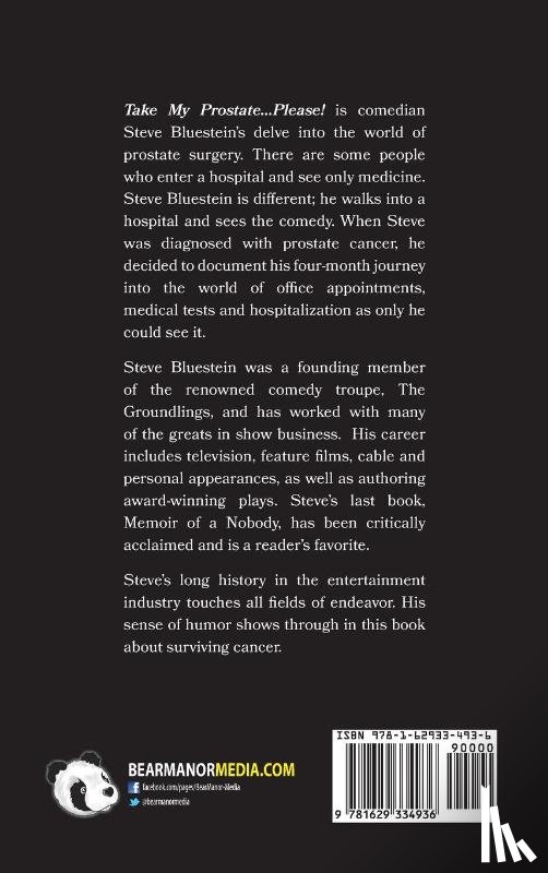 Bluestein, Steve - Take My Prostate... Please! (hardback)