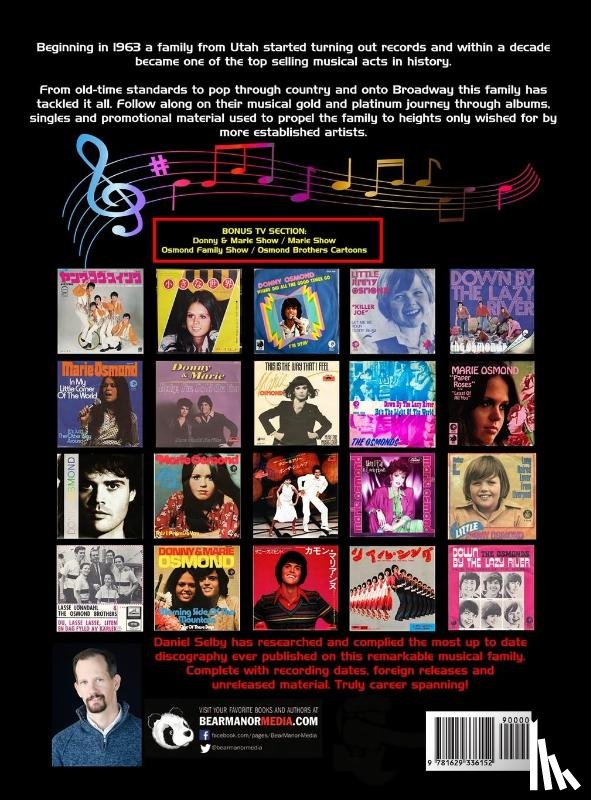Selby, Daniel - The Complete Osmond Family Illustrated Discography (hardback)