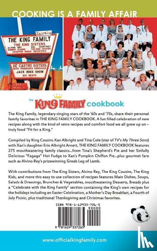 Albright, Xan - The King Family Cookbook (hardback)