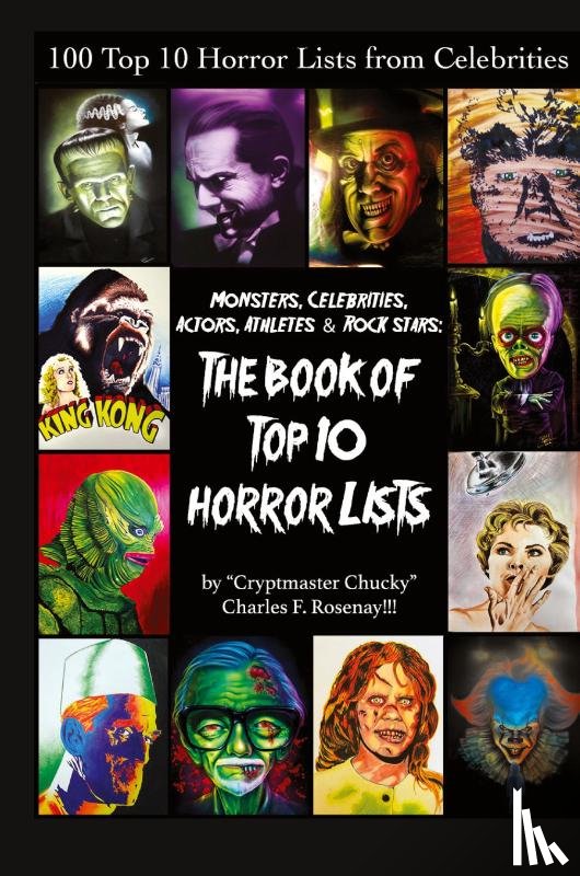 Rosenay, Charles F - The Book of Top Ten Horror Lists (hardback)