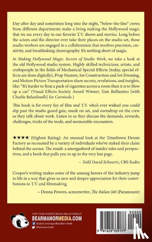 Cooper, Vivien - Making Hollywood Magic (hardback)