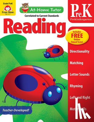 Evan-Moor Educational Publishers - Evan-Moor Educational Publishers: At-Home Tutor: Reading, Pr
