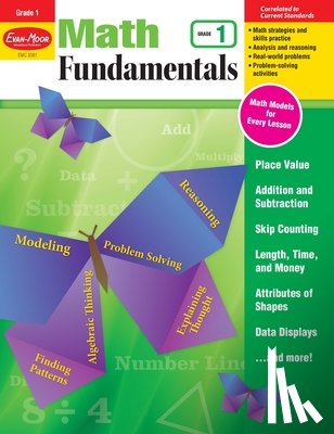 Evan-Moor Educational Publishers - MATH FUNDAMENTALS GRD 1 TEACHE