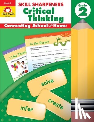 Evan-Moor Educational Publishers - Skill Sharpeners: Critical Thinking, Grade 2 Workbook
