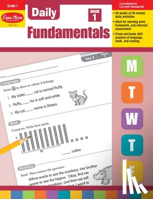 Evan-Moor Educational Publishers - Daily Fundamentals, Grade 1 Teacher Edition