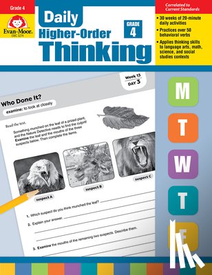 Evan-Moor Educational Publishers - DAILY HIGHER-ORDER THINKING GR
