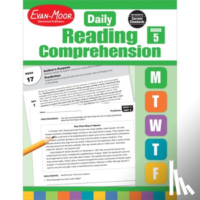 Evan-Moor Educational Publishers - DAILY READING COMPREHENSION GR