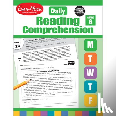 Evan-Moor Educational Publishers - DAILY READING COMPREHENSION GR