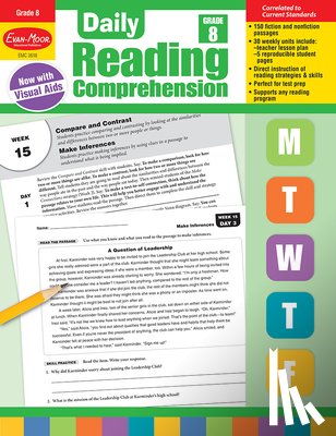 Evan-Moor Educational Publishers - DAILY READING COMPREHENSION GR