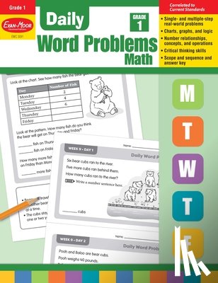 Evan-Moor Educational Publishers - Daily Word Problems Math, Grade 1 Teacher Edition