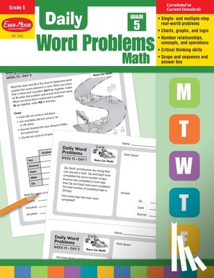Evan-Moor Educational Publishers - Daily Word Problems Math, Grade 5 Teacher Edition