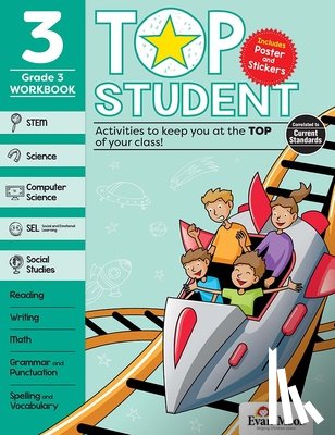 Evan-Moor Educational Publishers - Top Student, Grade 3 Workbook