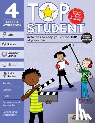 Evan-Moor Educational Publishers - Top Student, Grade 4 Workbook