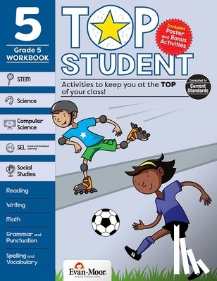 Evan-Moor Educational Publishers - Top Student, Grade 5 Workbook