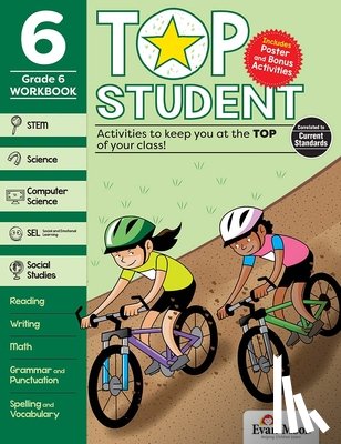 Evan-Moor Educational Publishers - Top Student, Grade 6 Workbook