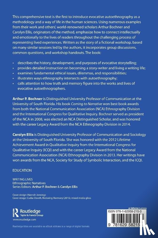 Bochner, Arthur (University of South Florida), Ellis, Carolyn - Evocative Autoethnography